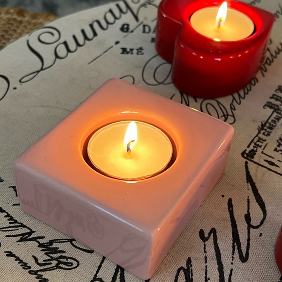 NEW! Tea Light Candle Holders, Set of 4 - Picture 5 of 10